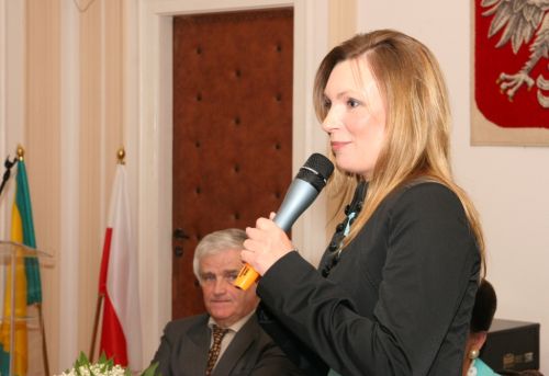 Autorka książki p.t. "Karolina Kaczorowska. Stanisławów*Sybir*Afryka*Londyn" Iwona Walentynowicz